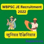 WBPSC JE Recruitment 2022 in Bengali