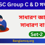 WBSSC Group C & D Mock Test Set-2 in Bengali